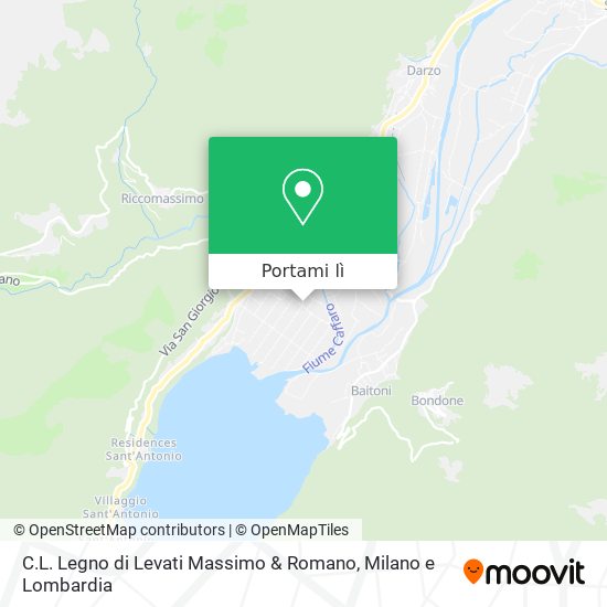 Mappa C.L. Legno di Levati Massimo & Romano