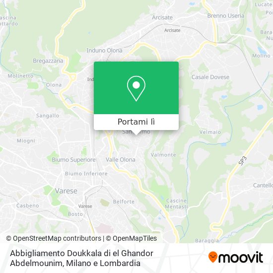 Mappa Abbigliamento Doukkala di el Ghandor Abdelmounim
