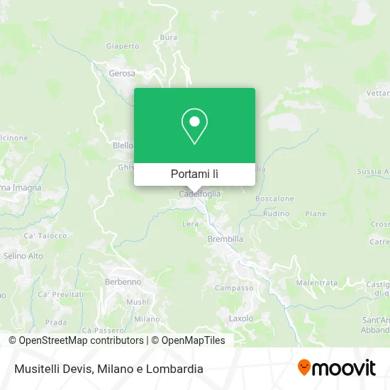 Mappa Musitelli Devis
