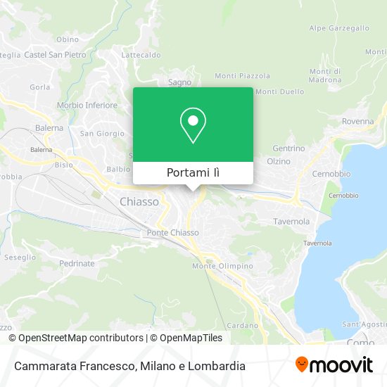 Mappa Cammarata Francesco