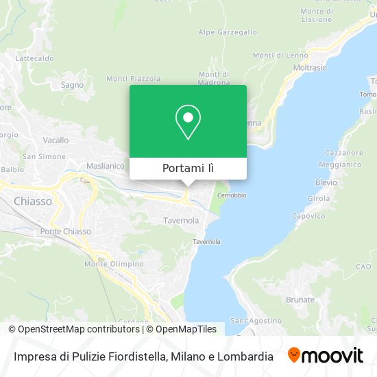 Mappa Impresa di Pulizie Fiordistella