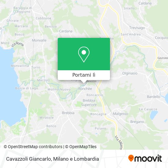 Mappa Cavazzoli Giancarlo
