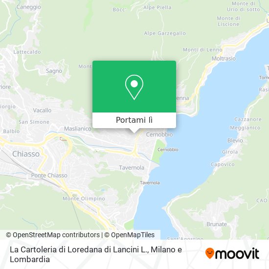 Mappa La Cartoleria di Loredana di Lancini L.