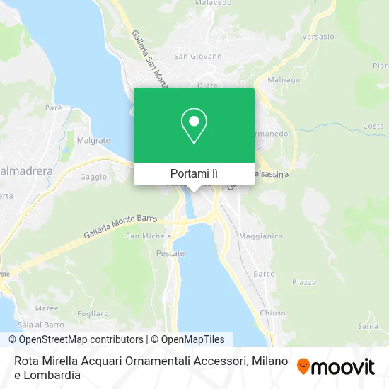 Mappa Rota Mirella Acquari Ornamentali Accessori