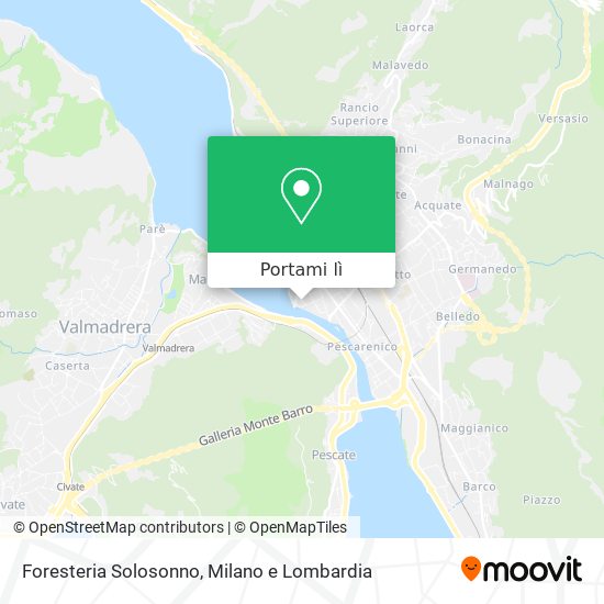 Mappa Foresteria Solosonno