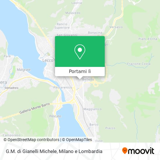 Mappa G.M. di Gianelli Michele