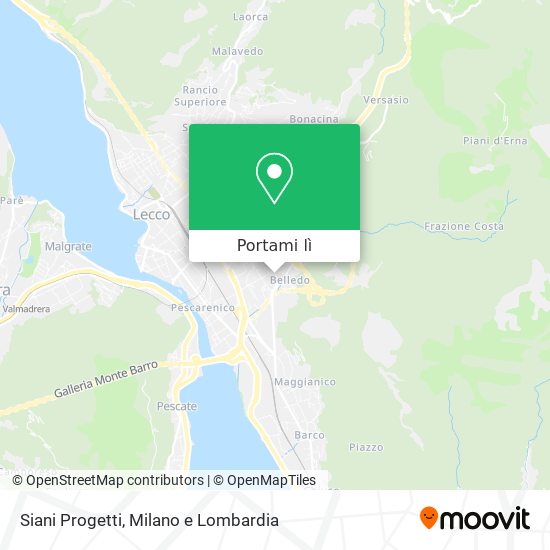 Mappa Siani Progetti