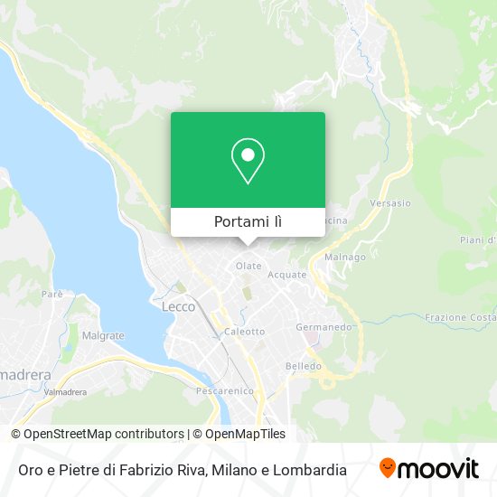 Mappa Oro e Pietre di Fabrizio Riva