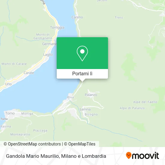 Mappa Gandola Mario Maurilio
