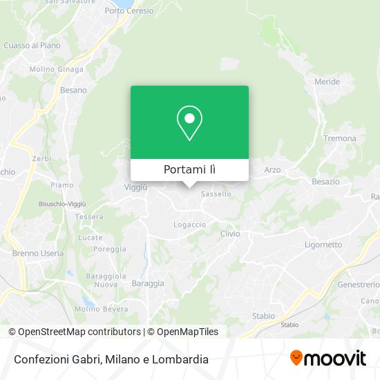 Mappa Confezioni Gabri