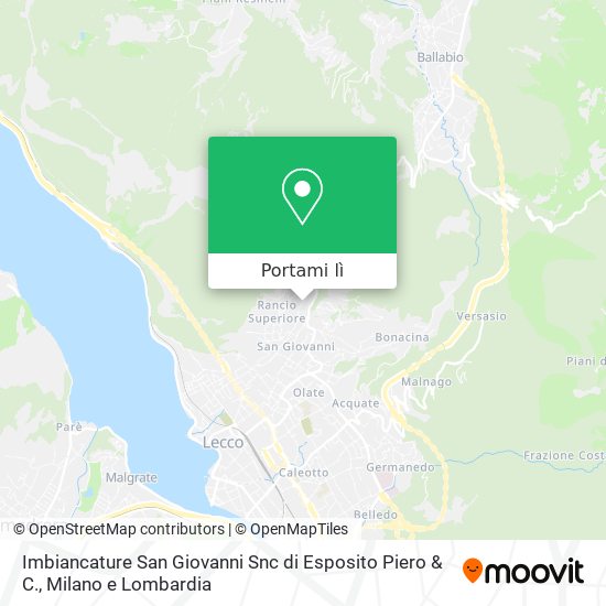Mappa Imbiancature San Giovanni Snc di Esposito Piero & C.