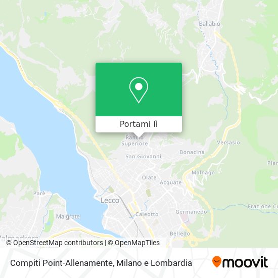 Mappa Compiti Point-Allenamente
