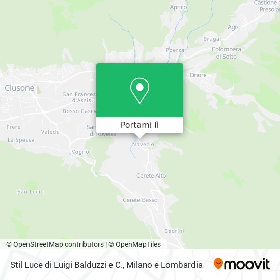 Mappa Stil Luce di Luigi Balduzzi e C.