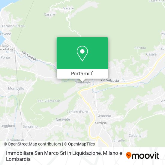 Mappa Immobiliare San Marco Srl in Liquidazione