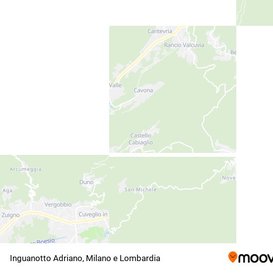 Mappa Inguanotto Adriano