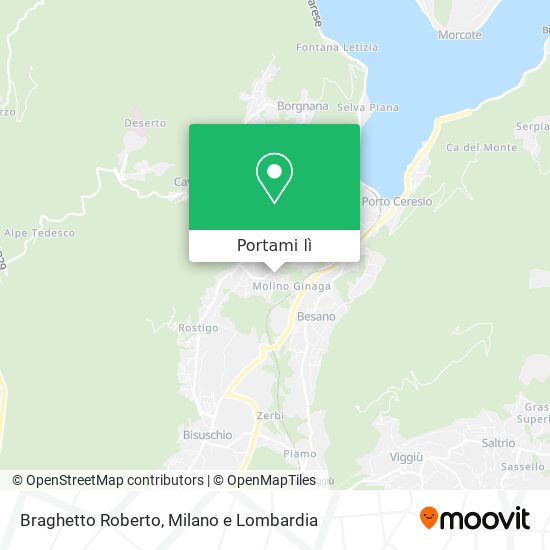 Mappa Braghetto Roberto