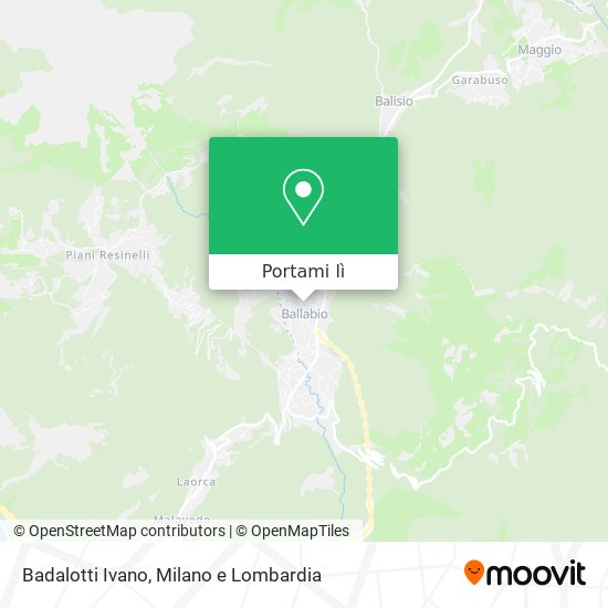 Mappa Badalotti Ivano