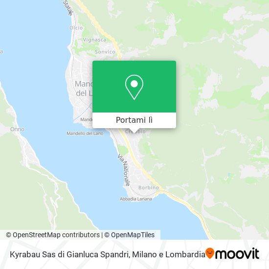 Mappa Kyrabau Sas di Gianluca Spandri