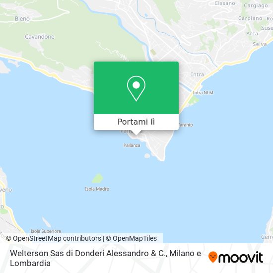 Mappa Welterson Sas di Donderi Alessandro & C.