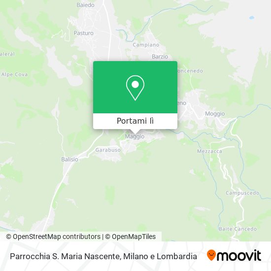 Mappa Parrocchia S. Maria Nascente