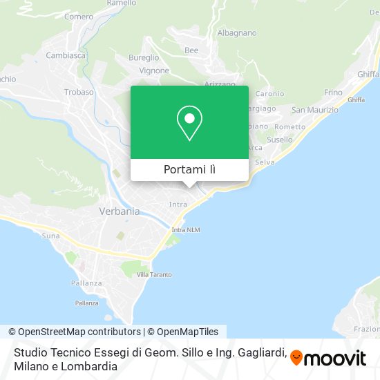Mappa Studio Tecnico Essegi di Geom. Sillo e Ing. Gagliardi