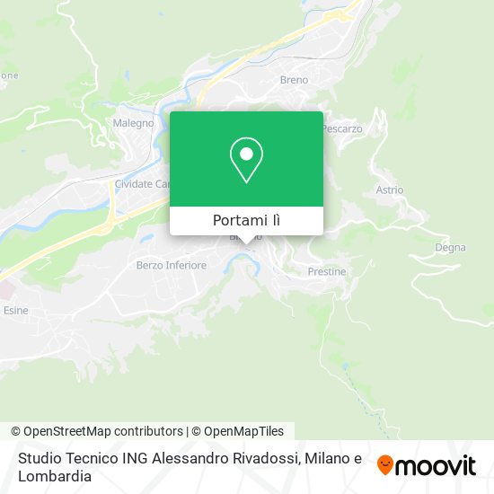 Mappa Studio Tecnico ING Alessandro Rivadossi
