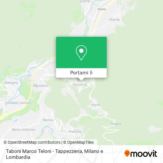 Mappa Taboni Marco Teloni - Tappezzeria