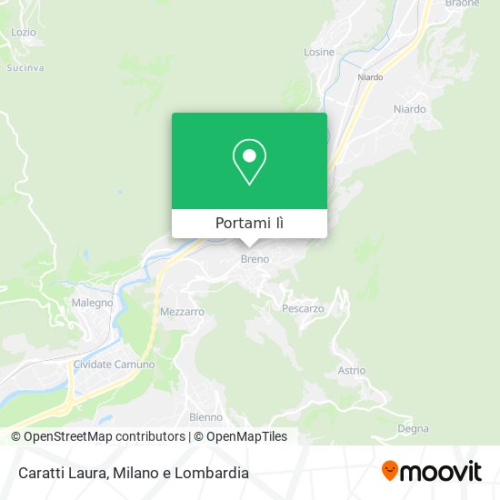 Mappa Caratti Laura