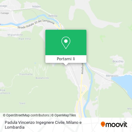 Mappa Padula Vincenzo Ingegnere Civile