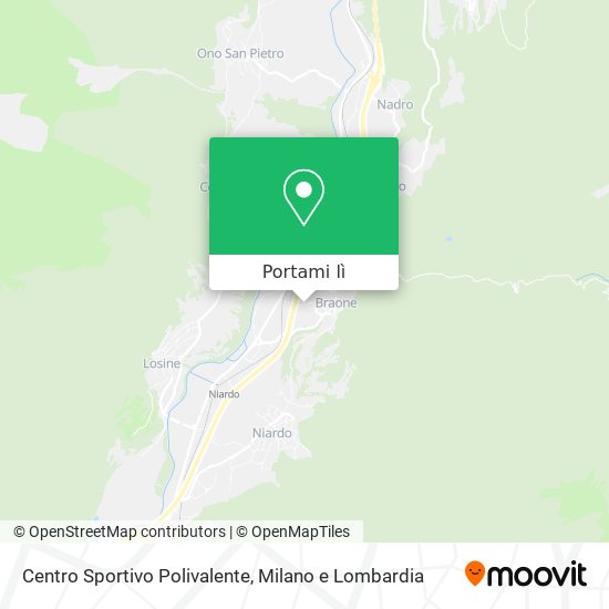 Mappa Centro Sportivo Polivalente