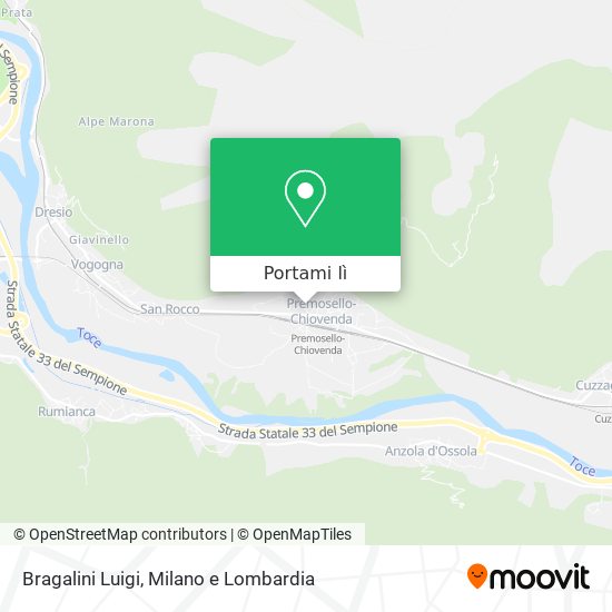 Mappa Bragalini Luigi