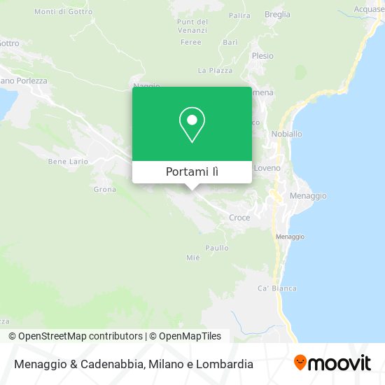 Mappa Menaggio & Cadenabbia
