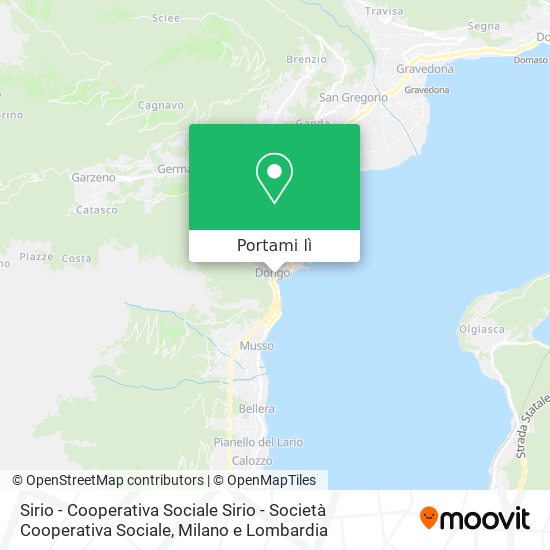 Mappa Sirio - Cooperativa Sociale Sirio - Società Cooperativa Sociale