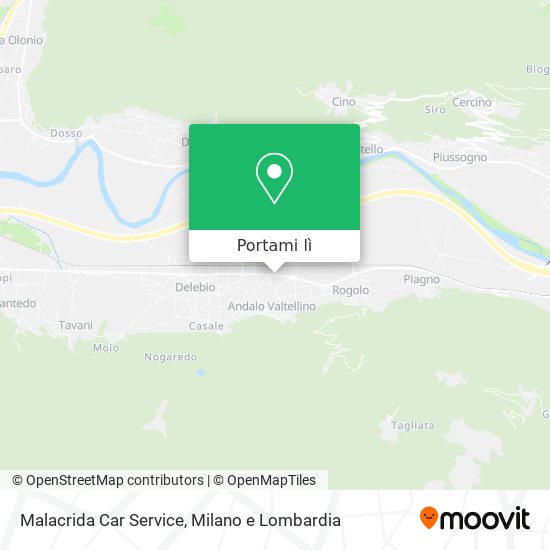 Mappa Malacrida Car Service