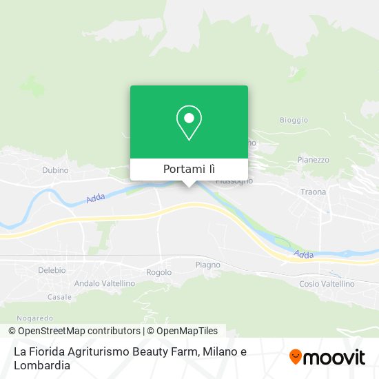 Mappa La Fiorida Agriturismo Beauty Farm