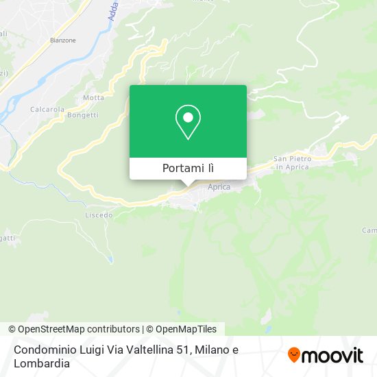 Mappa Condominio Luigi Via Valtellina 51