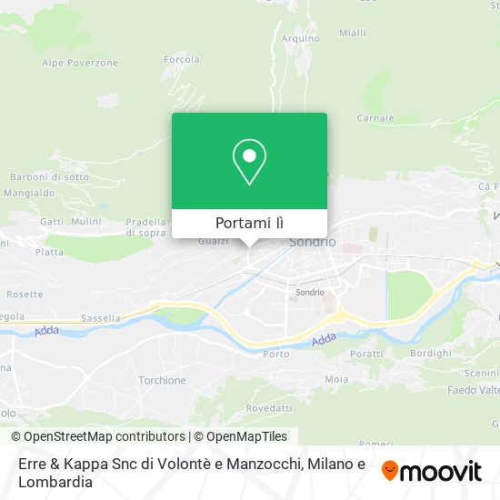 Mappa Erre & Kappa Snc di Volontè e Manzocchi