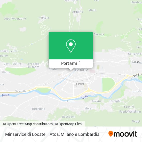Mappa Minservice di Locatelli Atos