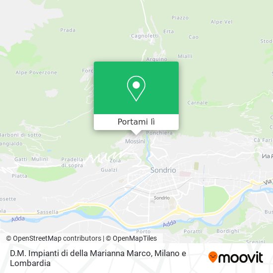 Mappa D.M. Impianti di della Marianna Marco