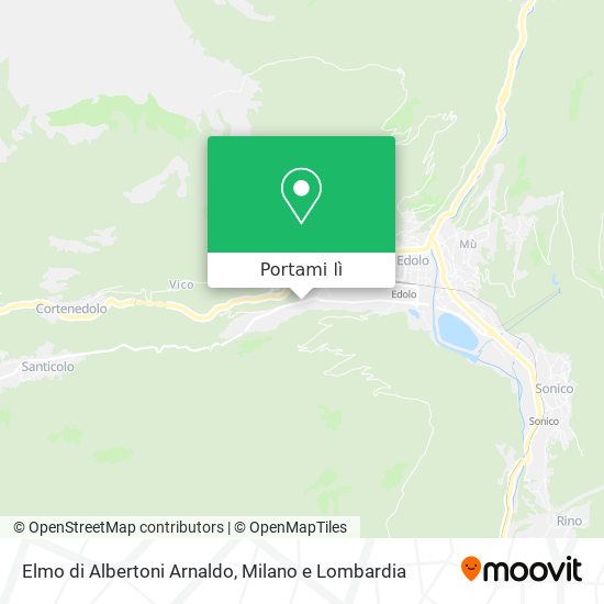 Mappa Elmo di Albertoni Arnaldo