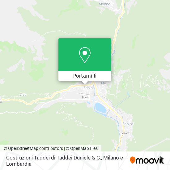 Mappa Costruzioni Taddei di Taddei Daniele & C.