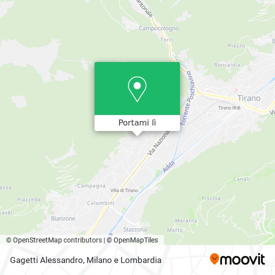 Mappa Gagetti Alessandro