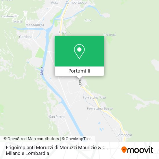 Mappa Frigoimpianti Moruzzi di Moruzzi Maurizio & C.