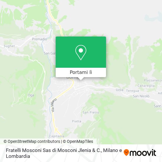 Mappa Fratelli Mosconi Sas di Mosconi Jlenia & C.