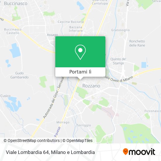 Mappa Viale Lombardia 64