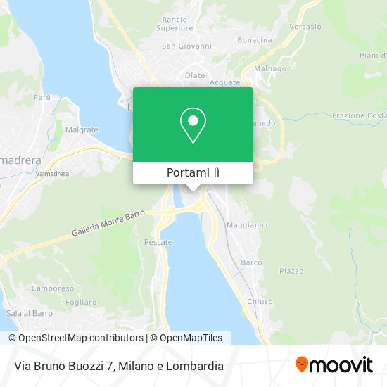 Mappa Via Bruno Buozzi  7