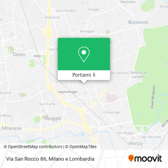 Mappa Via San Rocco 86