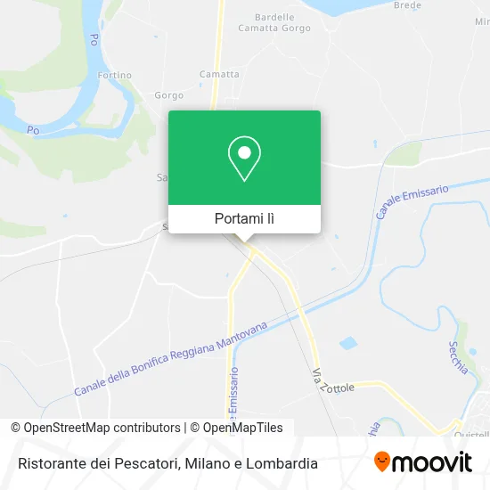 Mappa Ristorante dei Pescatori