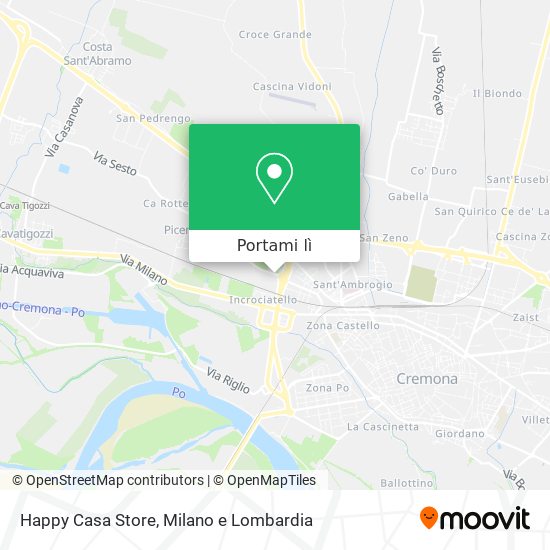 Mappa Happy Casa Store