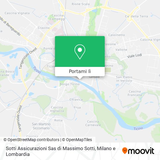 Mappa Sotti Assicurazioni Sas di Massimo Sotti